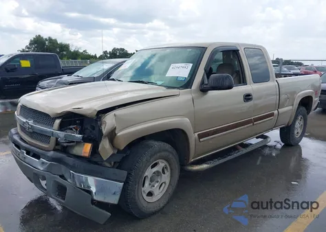 2004 Chevrolet Silverado 1500 Z71 из США, поврежденный, VIN 1GCEK19V74E171888